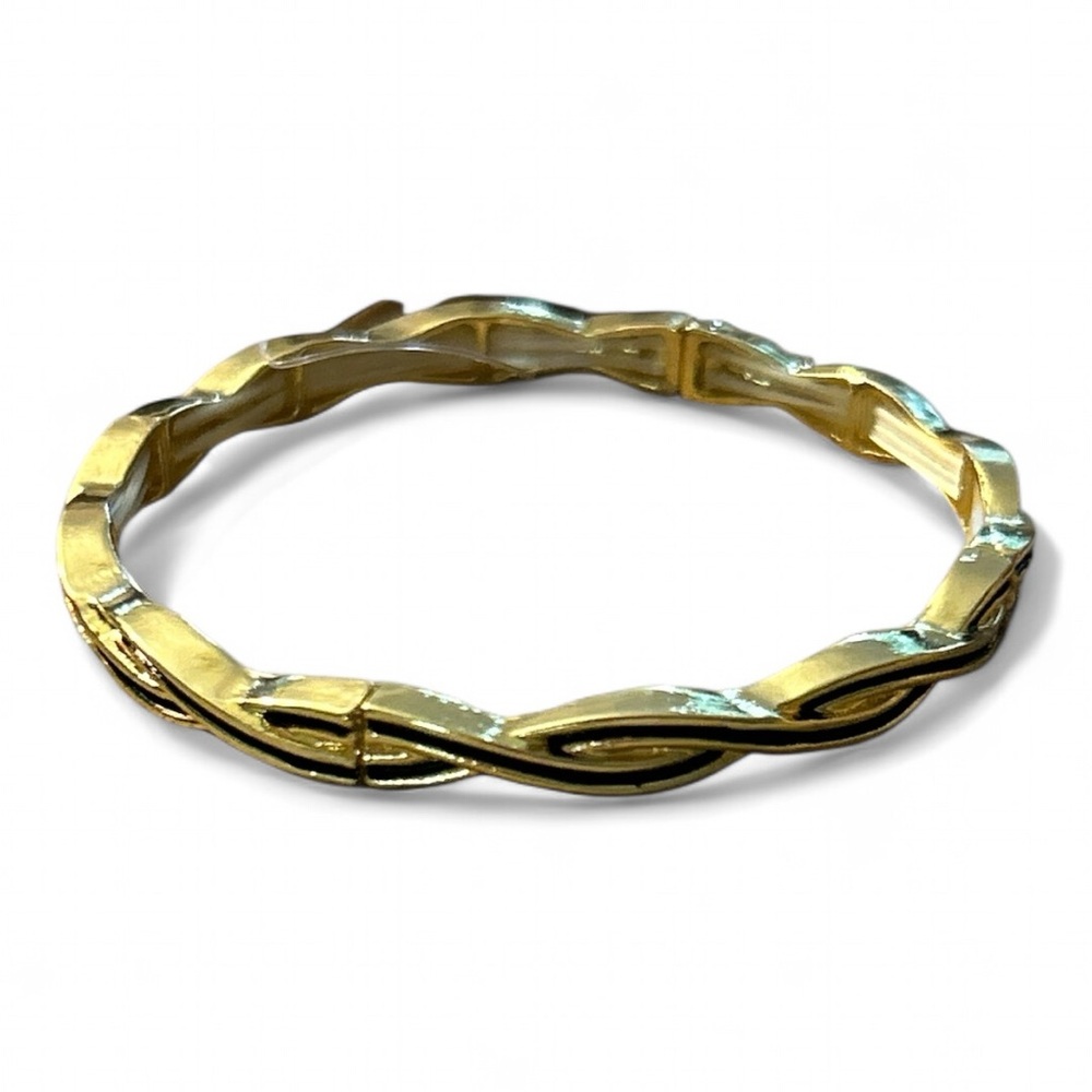 Infinity stretch Gold-Tone Bracelet